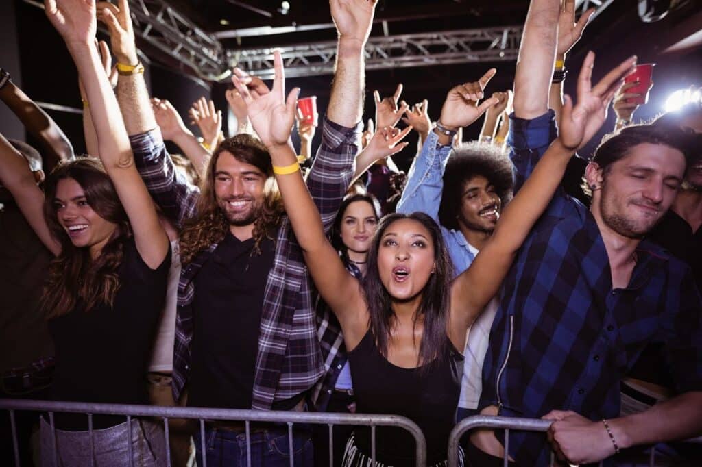 concert that hired security guards